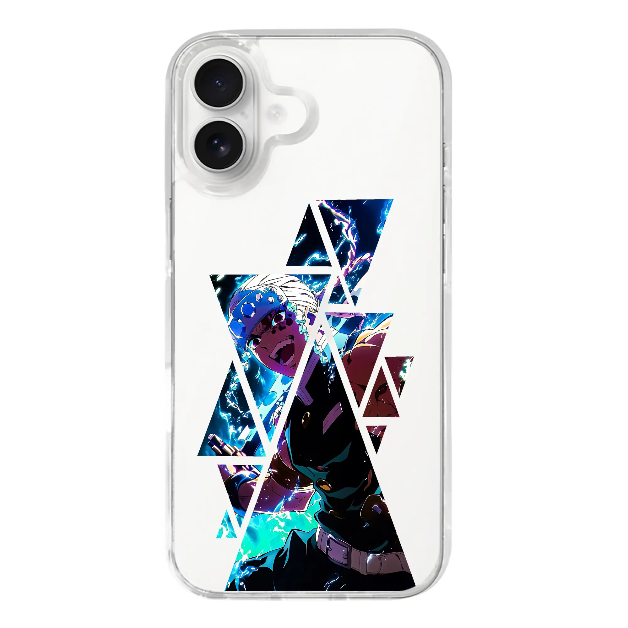 鬼滅の刃 グッズ,宇髄 天元 - iPhone 17シリーズ 透明スマホケース – 薄型・耐衝撃・精密フィット保護カバー